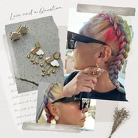 Happy rainbow earrings