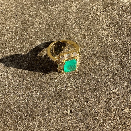 Green magical ring
