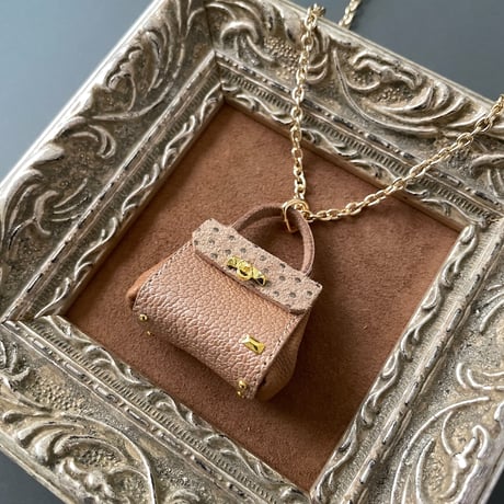 Mini bag necklace by kyo505 x burself