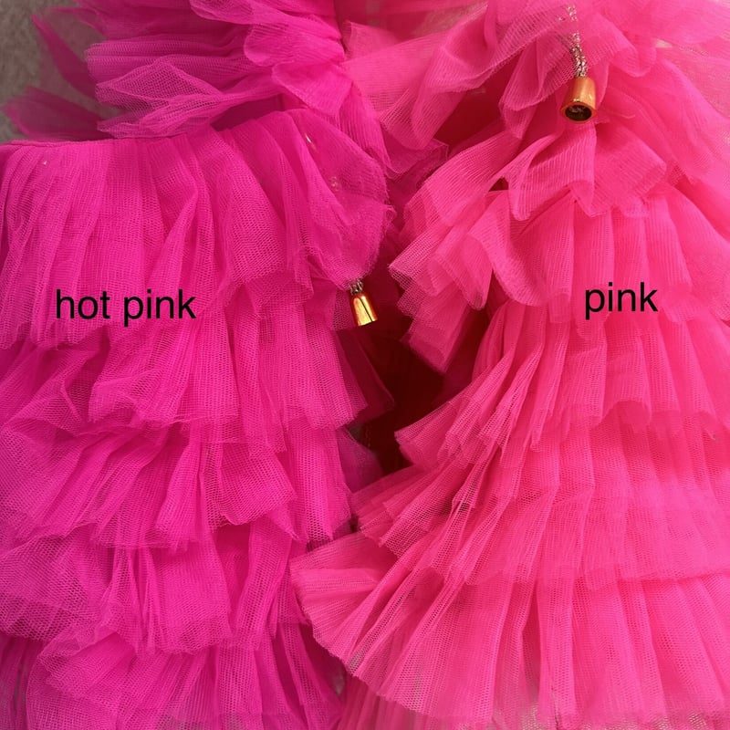 Wild flower ruffle tulle bag | burself