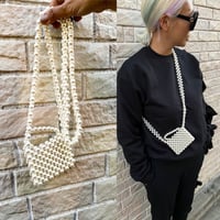 Pearl mini shoulder bag