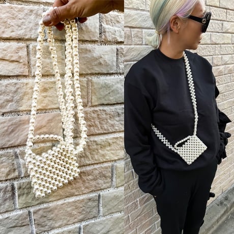 Pearl mini shoulder bag