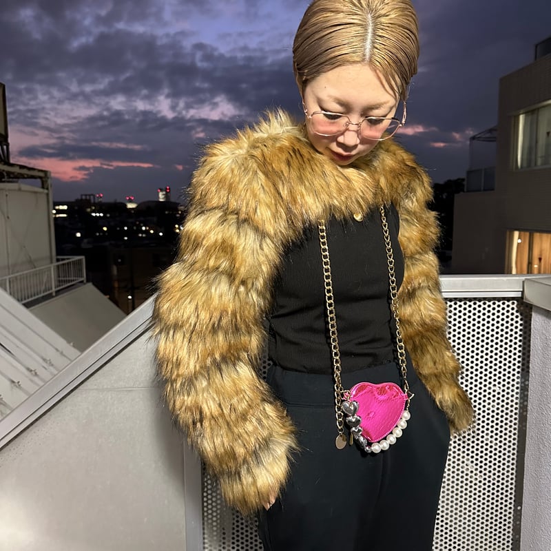 Eco fur sleeve | burself