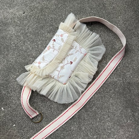 Tulle body bag by DIR69 x burself