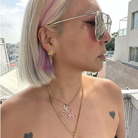 Studded earrings