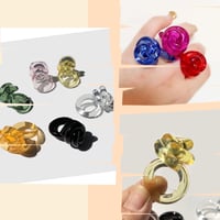 Knotted candy ring