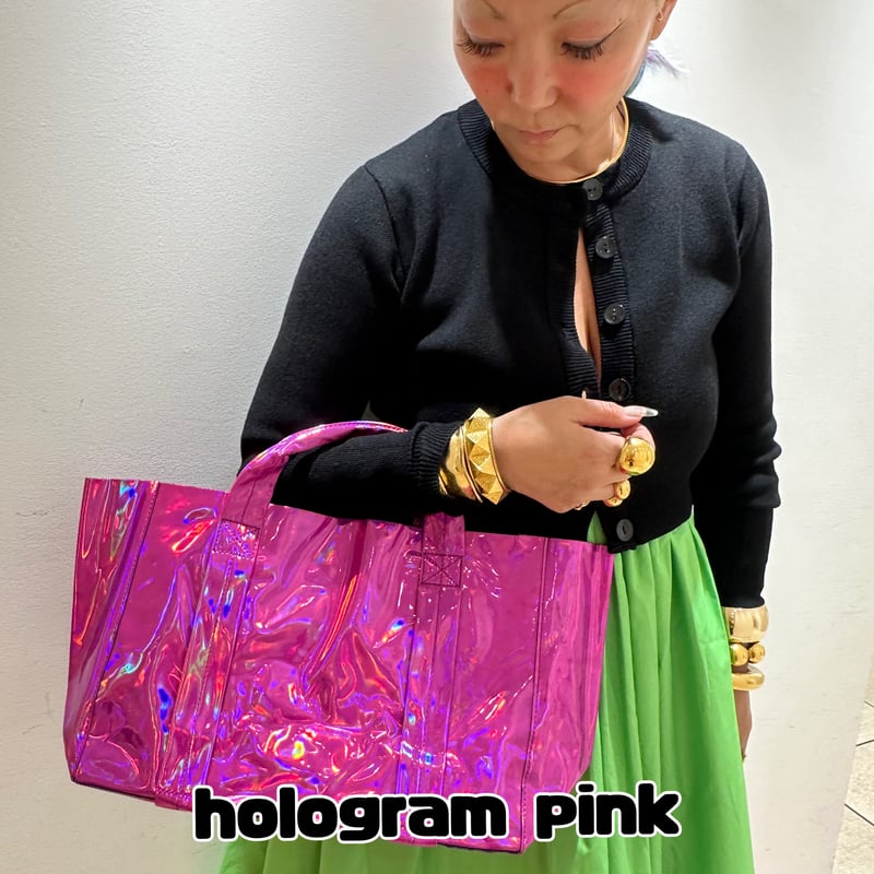 holographic mirror tote large | burself