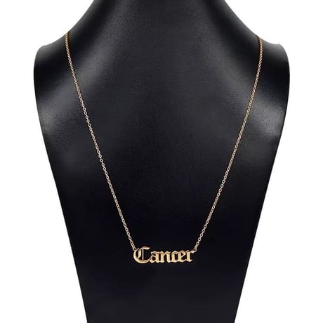 sign necklace