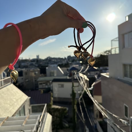 Rope bracelet w heart