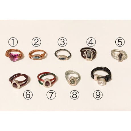 Otro accesorio / leather belt ring A