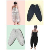 Dot cotton pant