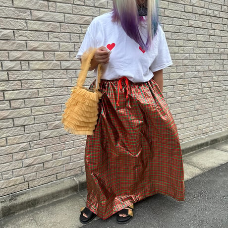 burself×DIR69  new tulle bucket bag