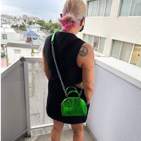 Mini crock mirror bag