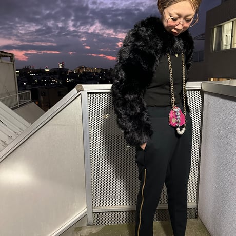 Eco fur sleeve