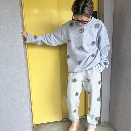 Blooming sweat top