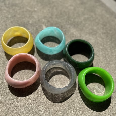 Thick sorbet bangle
