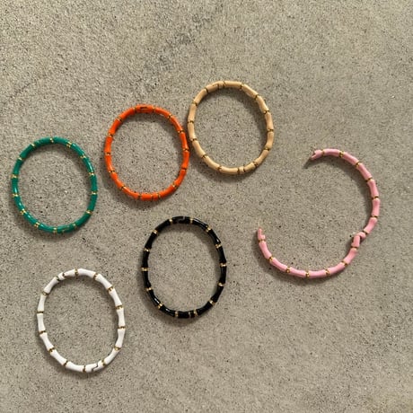 colored bamboo bangle