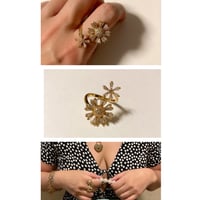 Double Flower ring