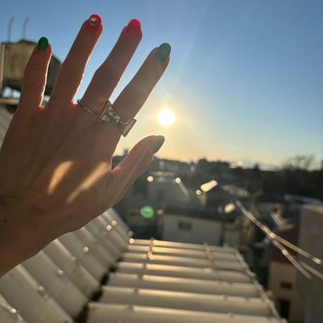 Otro accesorio ribbon chain ring