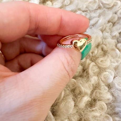Thx SALE 2 / mini heart ring