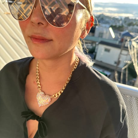 Bling Heart necklaces