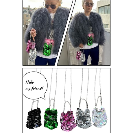 Kira Sequin bag
