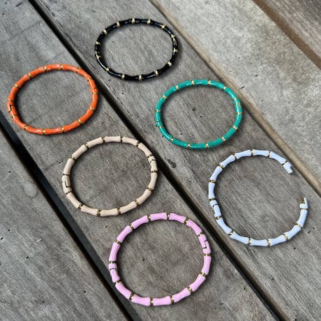 colored bamboo bangle