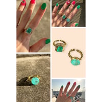 Green magical ring