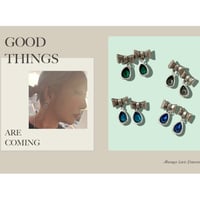 Otro accesorio / tiny bow pierced earrings