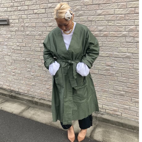 Cut off millitary coat