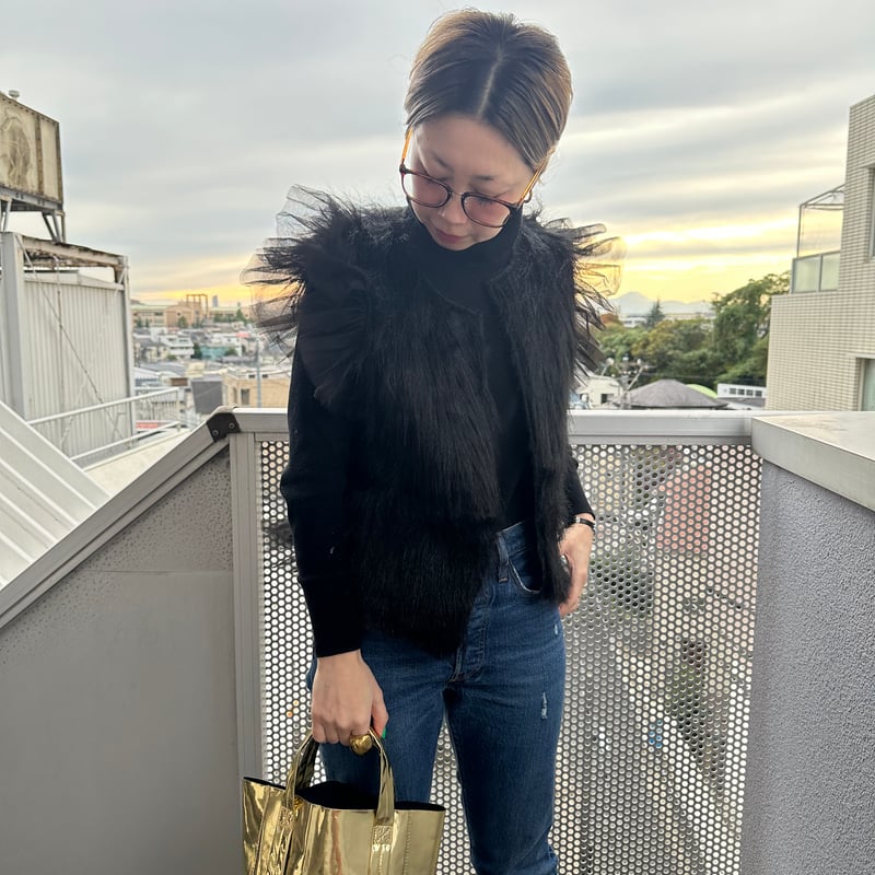 DIR69 x burself sweet eco fur vest | burself