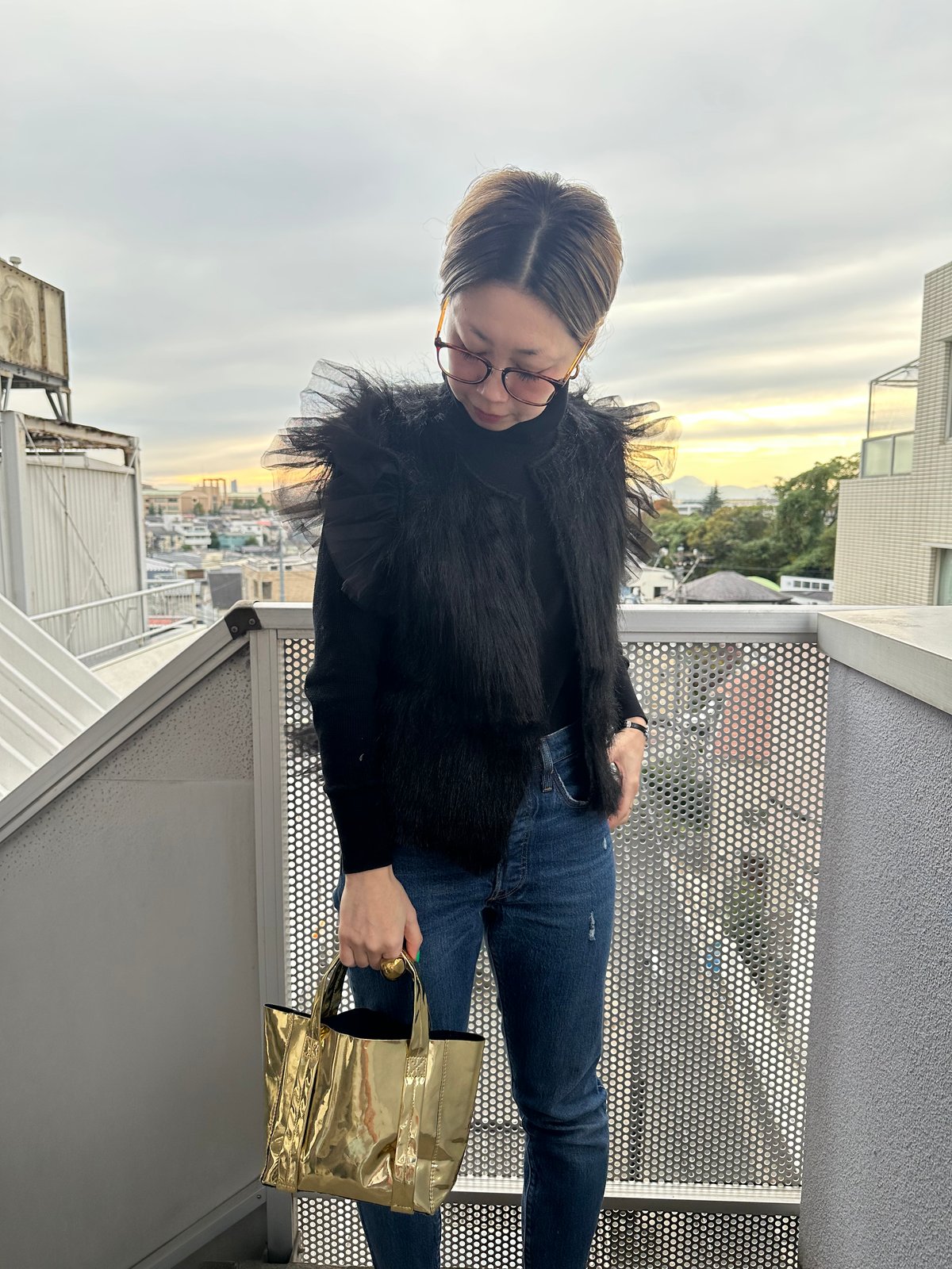 DIR69 x burself sweet eco fur vest | burself
