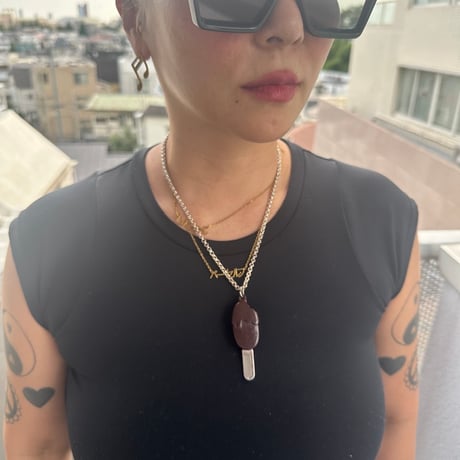 Ice candy top necklace