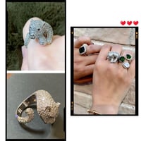 Healing panther ring