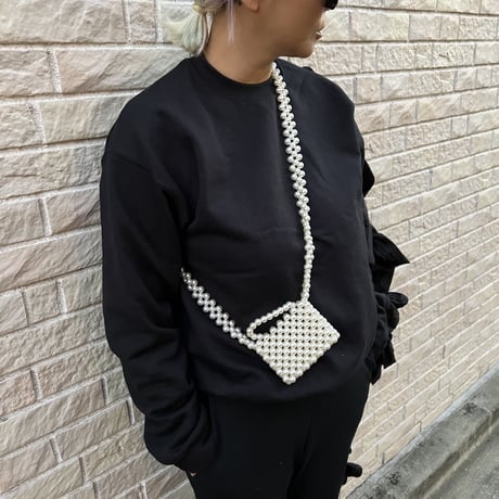 Pearl mini shoulder bag