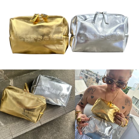 burself / be happy pouch