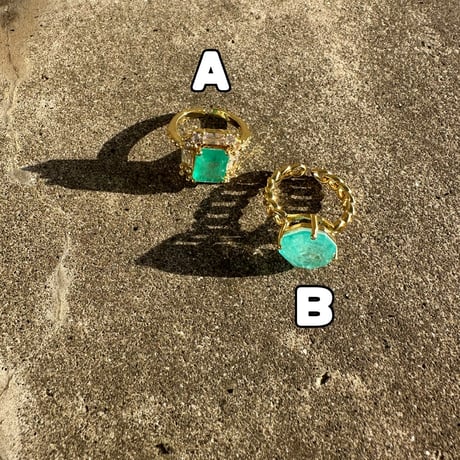Green magical ring