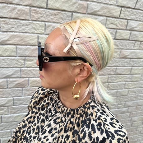 Ribbon hair pin