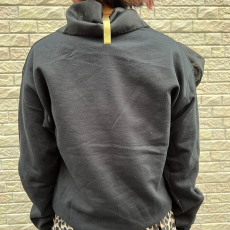 organza bow sweat tops