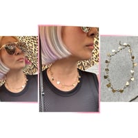 Heart waterfall necklace