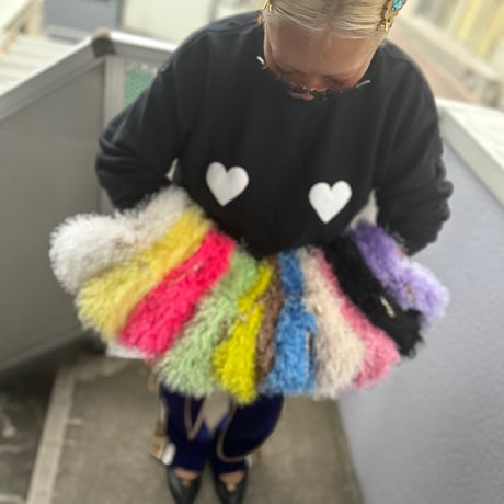 Fluffy tote