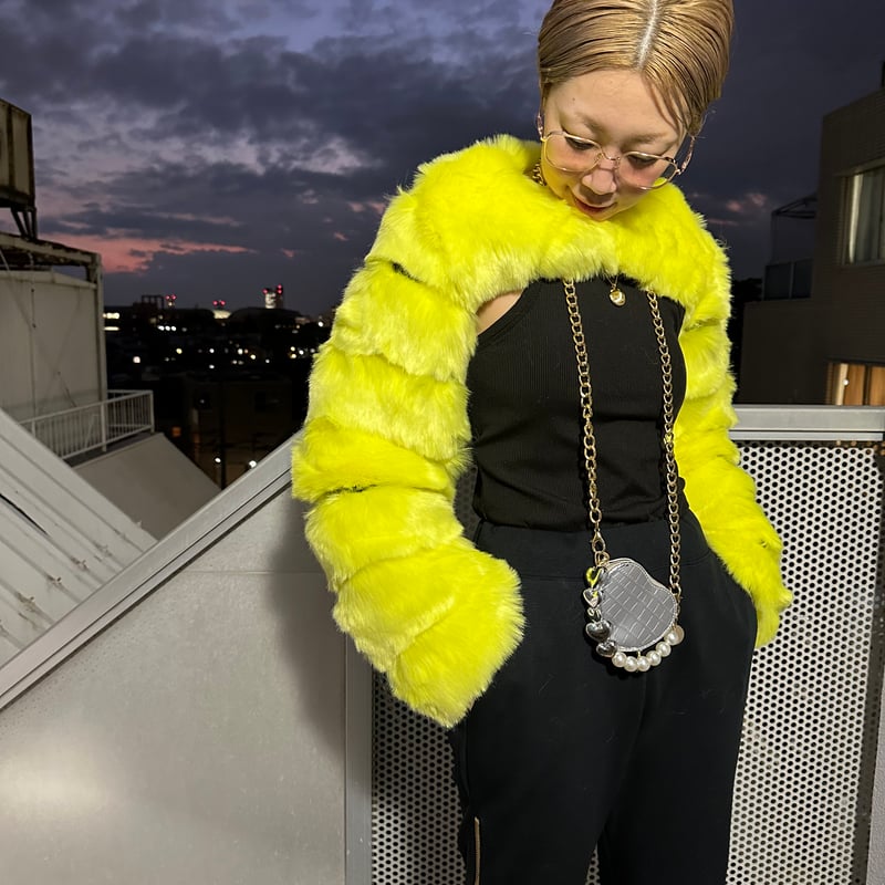 Eco fur sleeve | burself