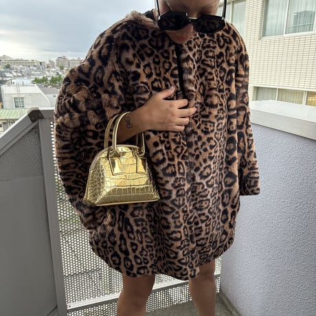 Burself faux fur medium coat