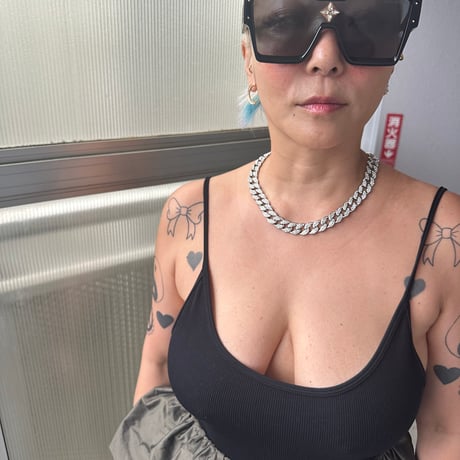 Bling bling chunky chain necklace