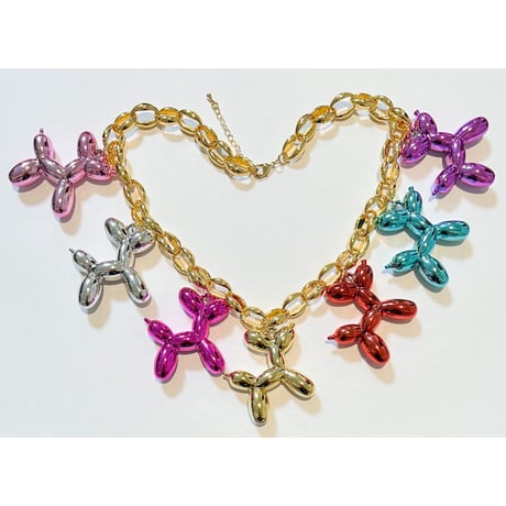 Dog toy necklace
