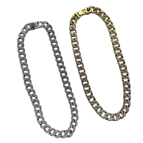 Bling bling chunky chain necklace