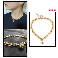 Ball top necklace