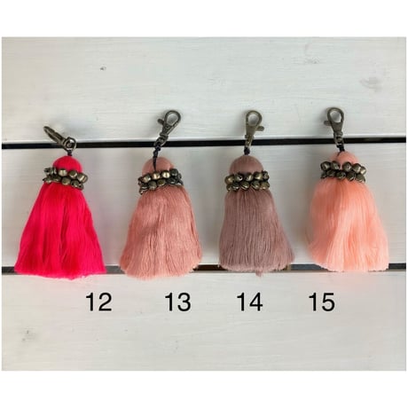 6inches tassel key charm