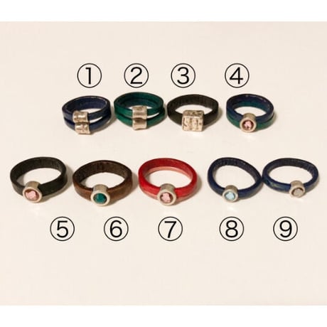 Otro accesorio / Leather belt ring B