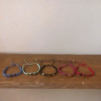 I♡MEXICO amber bracelet w3stones